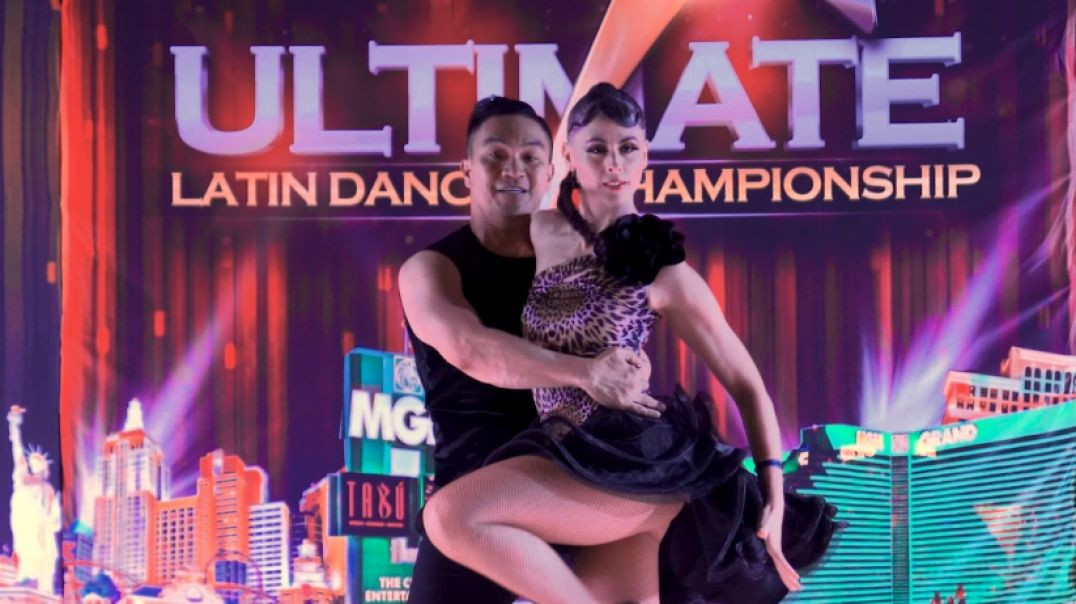 Celine Franco and Joselito San Jose - PRO-AM MEN INTERMEDIATE SALSA SHOWCASE
