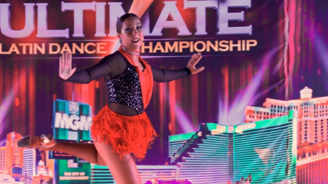 Natasha Hunter -  AMATEUR LADIES  CHA CHA SOLO  SHOWCASE 17 AND  UDNER FINAL