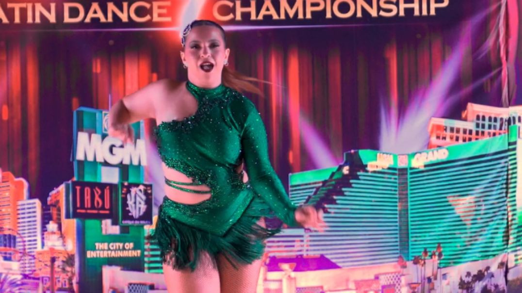 Mariana Arroyo  - AMATEUR LADIES  SALSA SOLO  SHOWCASE 17 AND  UNDER FINAL