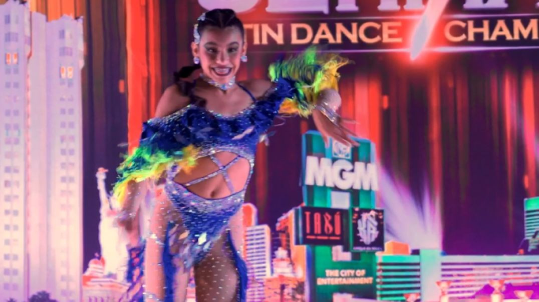 Sabina Cardona  - AMATEUR LADIES  SALSA SOLO  SHOWCASE 17 AND  UNDER FINAL