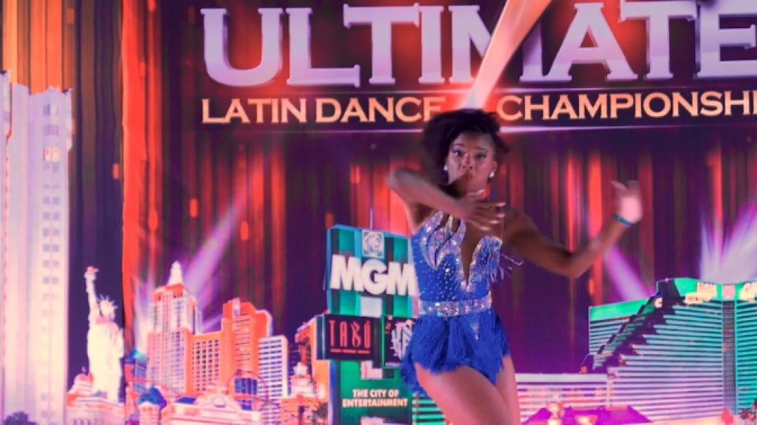 Rhianna Piña -  AMATEUR LADIES  CHA CHA SOLO  SHOWCASE 17 AND  UDNER FINAL
