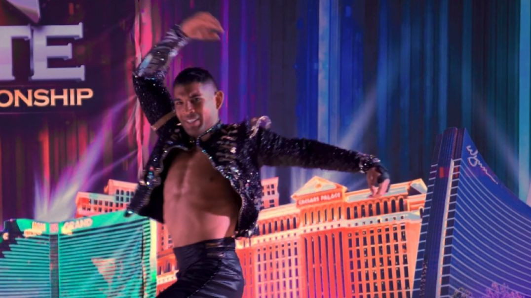 King Dom  - AMATEUR MEN  ADVANCED SALSA  SOLO SHOWCASE  FINAL
