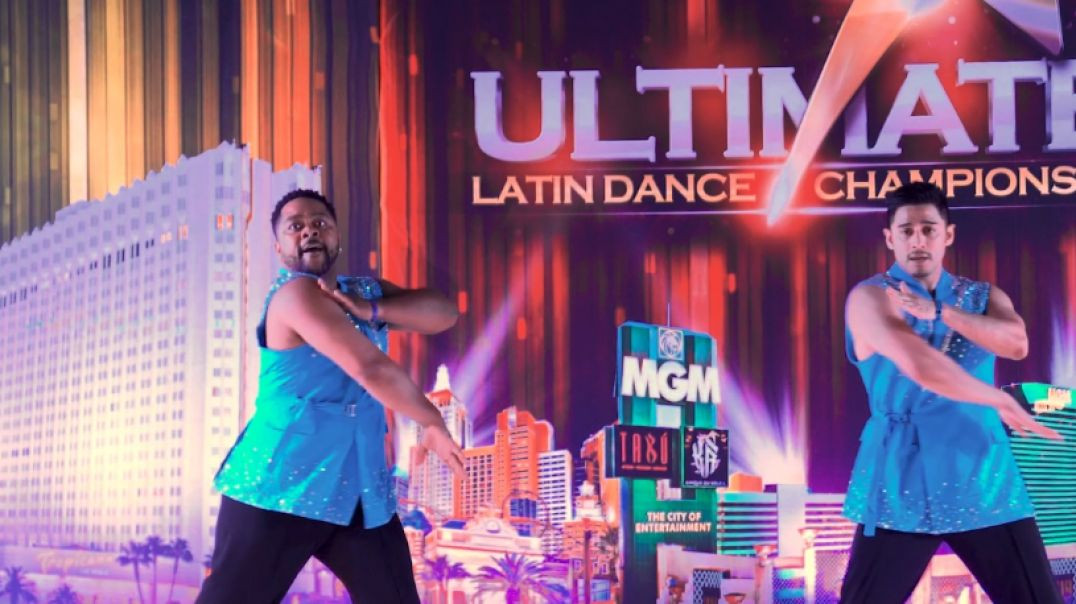 William Carpenter and Victor Uribe - PRO-AM MEN SALSA SHINES SHOWCASE FINAL