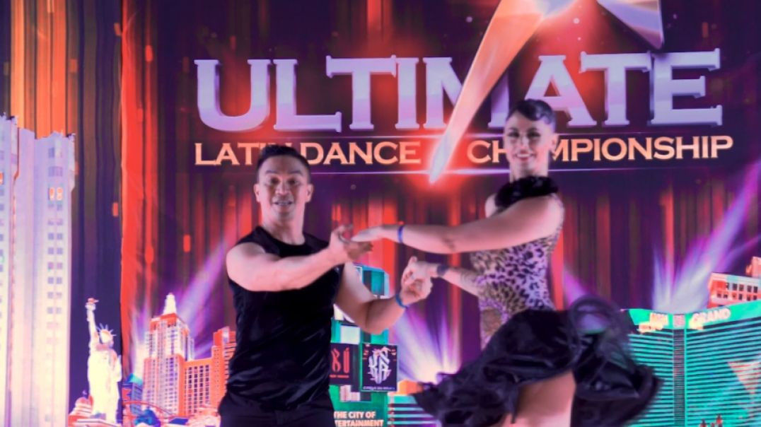 Celine Franco and Joselito San Jose - PRO-AM MEN SALSA SHOWCASE OVER 50 FINAL