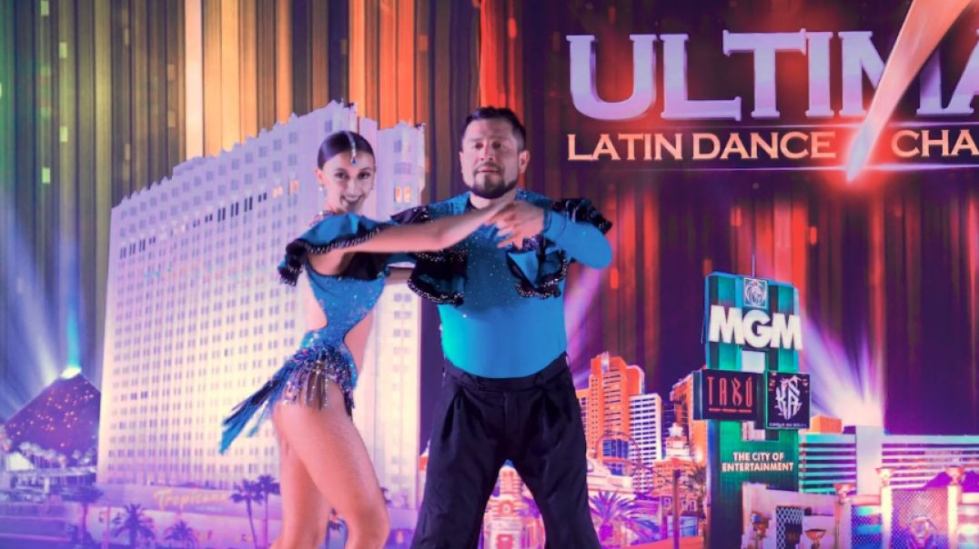 Eder Avila and Alexandra Haydinger - PRO-AM LADIES INTERMEDIATE SALSA SHOWCASE FINAL