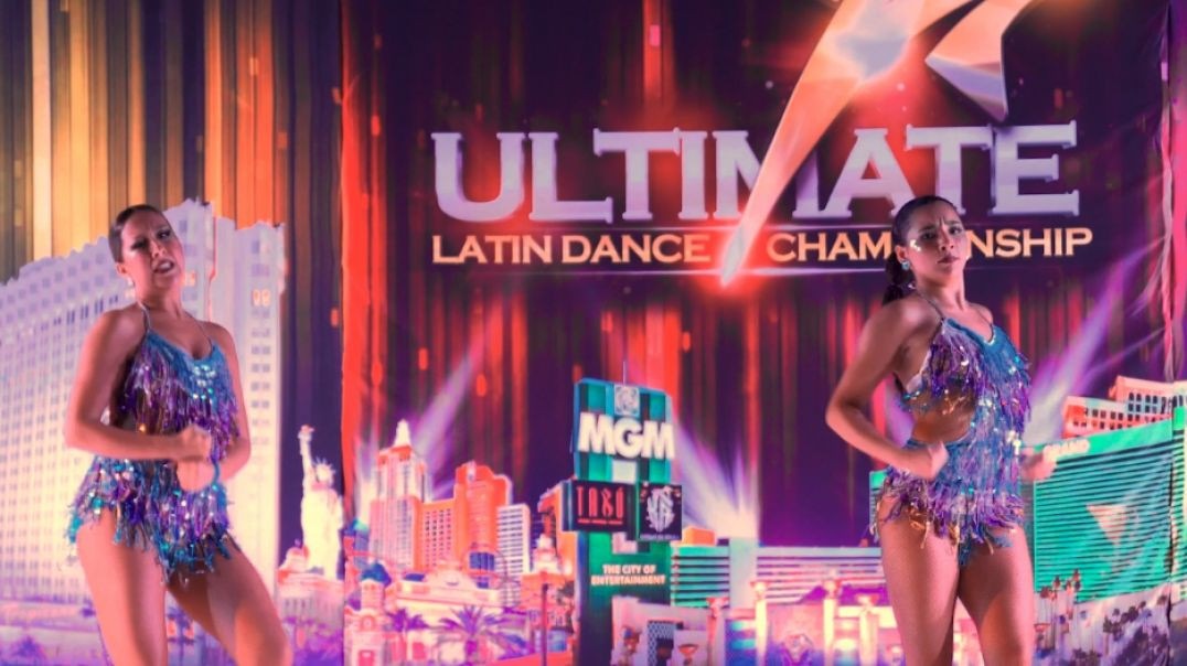 Natasha Hunter and Sheily Navarro AMATEUR LADIES  SAME GENDER  SALSA SHOWCASE  17 AND UNDER FINAL