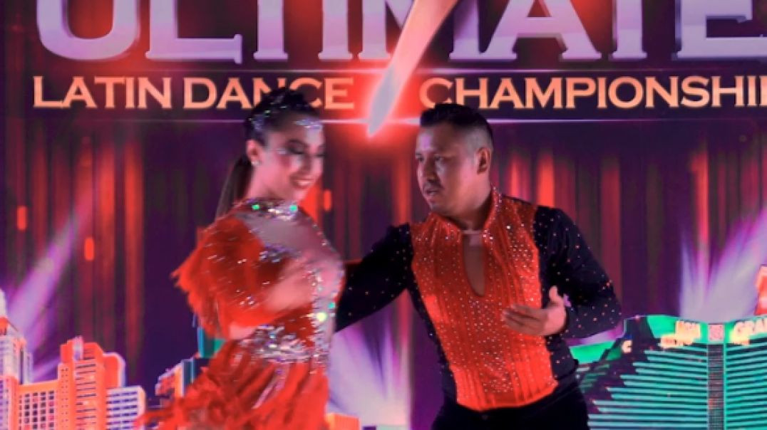 Gaspar Lopez and Ivy Ortega  AMATEUR  ADVANCED SALSA  SHOWCASE FINAL