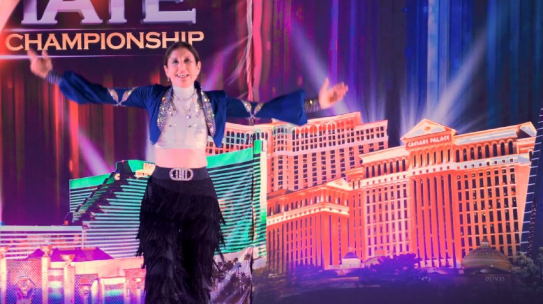 Barbara Berkeley -  AMATEUR LADIES  SALSA SOLO  DIVISION  # 1015.5  SHOWCASE OVER 50  FINAL
