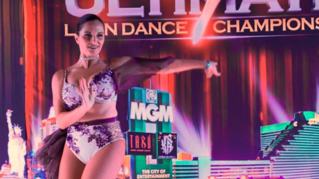 Angela Leavitt -  AMATEUR LADIES  INTERMEDIATE  SALSA SOLO  SHOWCASE FINAL