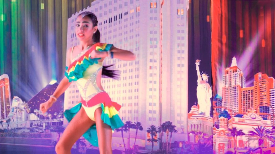 Solissa Villasana - SALSA SOLO  SHOWCASE 12 AND  UNDER FINA