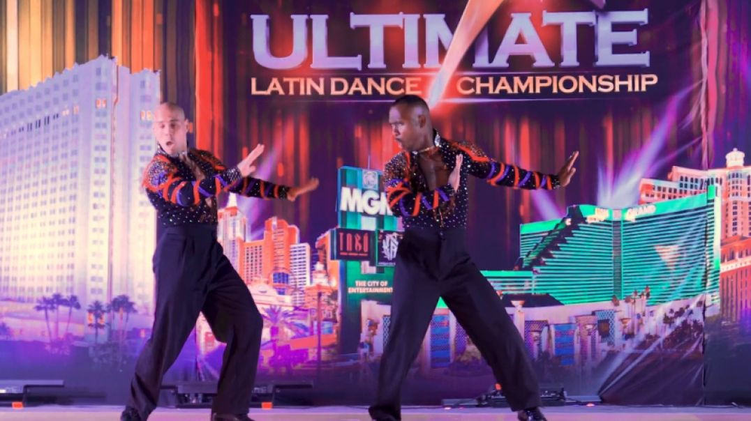 Vincenzo Fummo and Omar Lopez - OPEN MEN SAME GENDER SALSA SHOWCASE SEMIFINAL