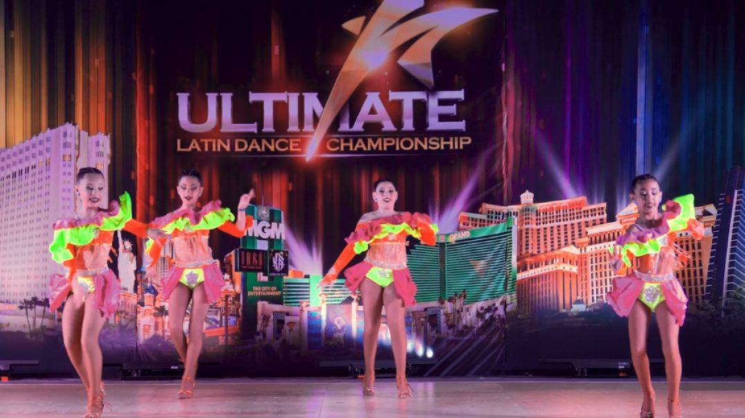 Mini Divas de Yenyere - Amateur Team Salsa Showcase 12 and Under Final