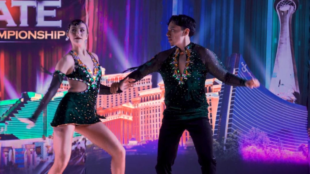 Jocelyn Agredano and  Jonathan Ordonez - OPEN BACHATA NON-CABARET SHOWCASE SEMIFINAL
