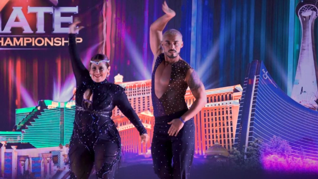 Karol Delgado and  Joel Gomez - OPEN BACHATA NON-CABARET SHOWCASE SEMIFINAL