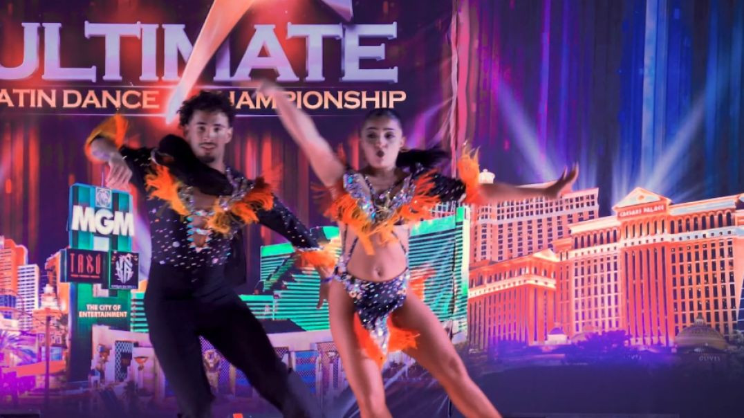 Ronin Morales and  Sofia Guerrero - OPEN SALSA CABARET SHOWCASE SEMIFINAL