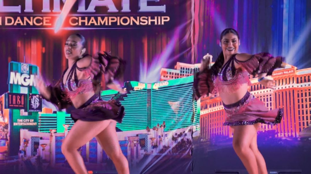 Yolieth Barragan and Nahemely Barragan - OPEN LADIES SAME GENDER SALSA SHOWCASE SEMIFINAL