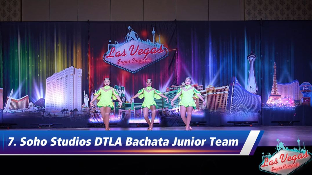 7. Soho Studios DTLA Bachata Junior Team - Saturday Afternoon LVSC26