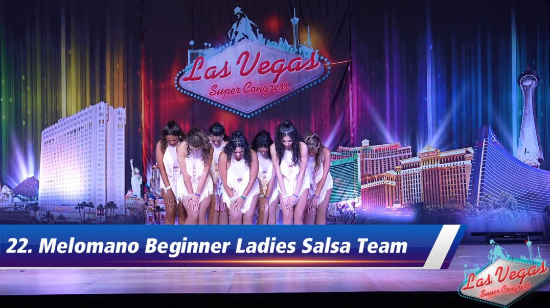22. Melomano Beginner Ladies Salsa Team - Saturday Afternoon LVSC26